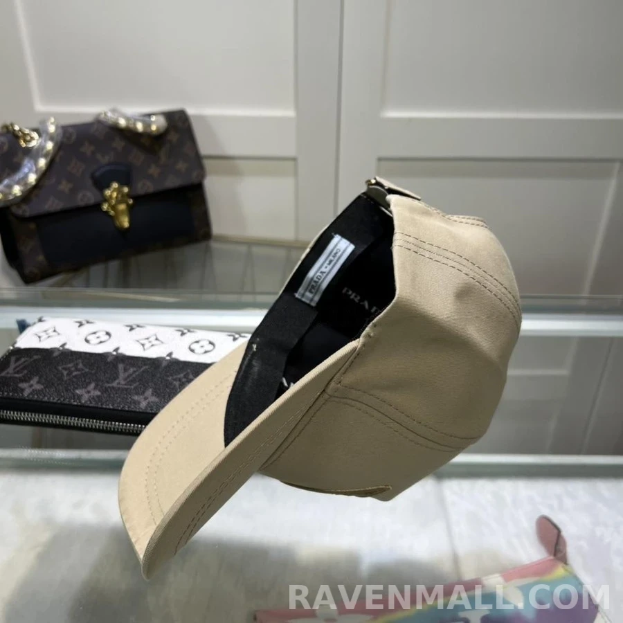 프라다 프라다 드릴 코튼 베이스볼 캡 상세 이미지