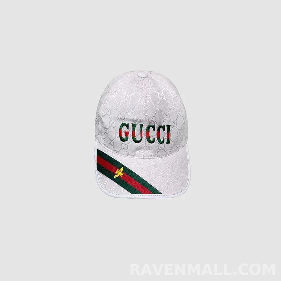 구찌 구찌 비 웨빙 베이스볼 캡 상세 이미지