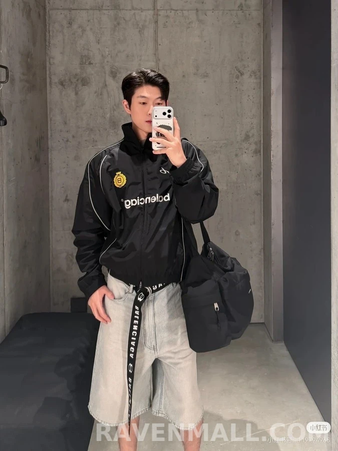 발렌시아가 발렌시아가 풋볼 자수 스포츠 자켓 상세 이미지