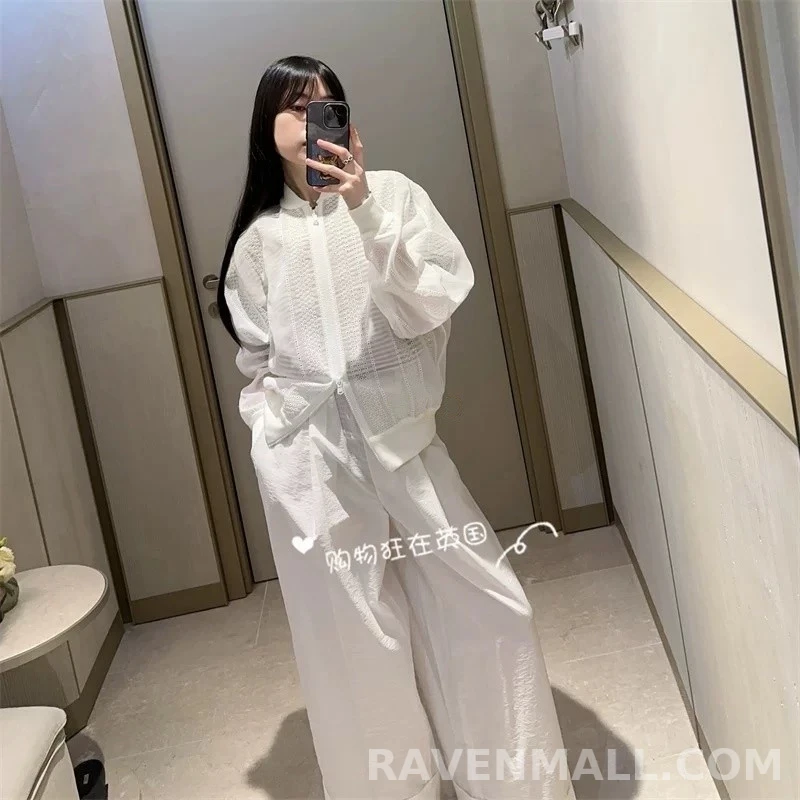 브루넬로 쿠치넬리 브루넬로 쿠치넬리 펀칭 봄버 자켓 상세 이미지