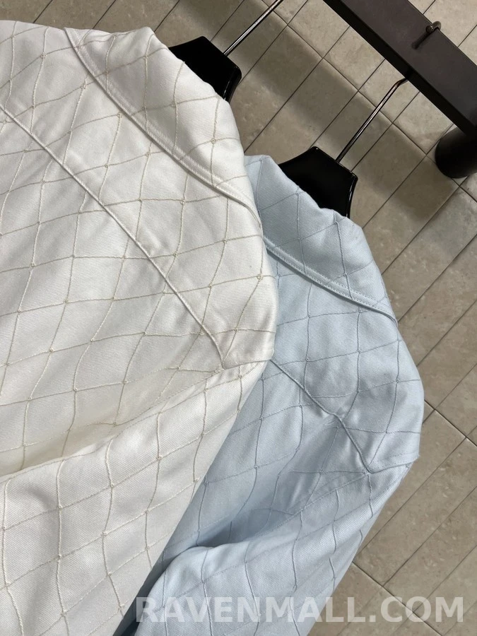 샤넬 샤넬 다이아몬드 퀼팅 데님 긴팔 티셔츠 상세 이미지