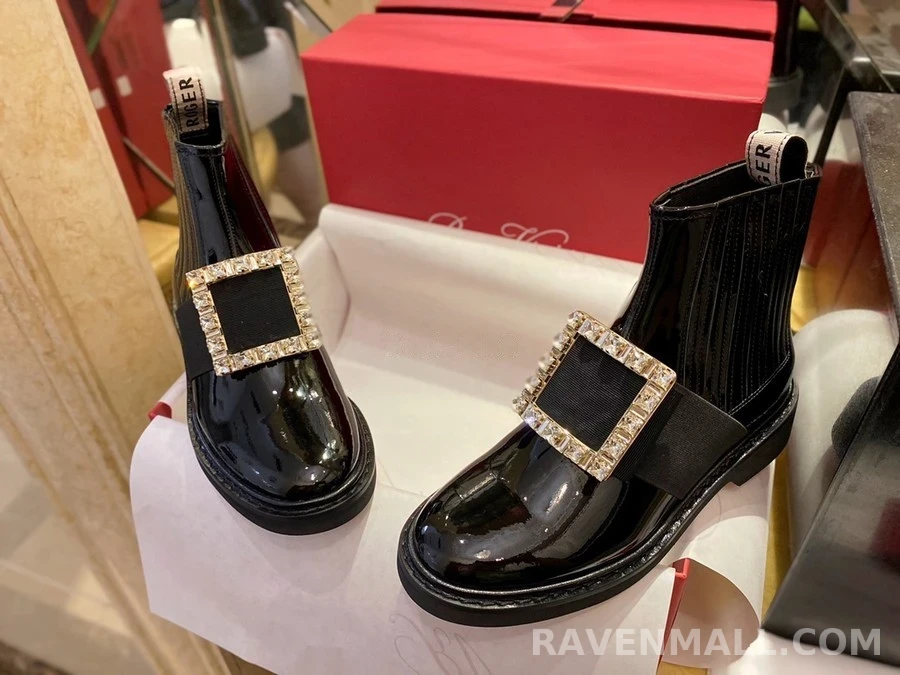 로저 비비에 로저비비에 첼시 비브 페이던트 버클 부츠 상세 이미지