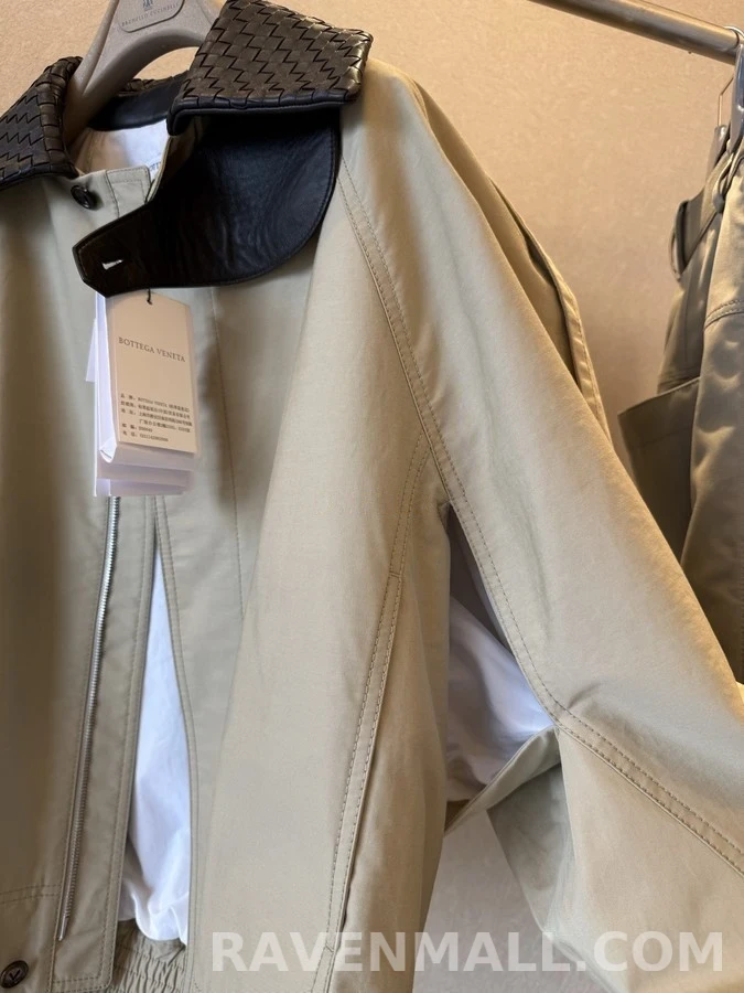 보테가베네타 보테가 베네타 인트레치아토 칼라 자켓 상세 이미지