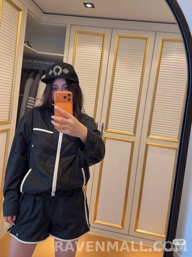 샤넬 샤넬 배색 스포츠 자켓 상세 이미지