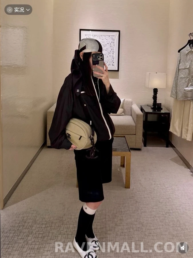 샤넬 샤넬 배색 스포츠 자켓 상세 이미지