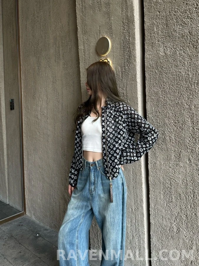 루이비통 루이비통 모노그램 자카드 집업 자켓 상세 이미지