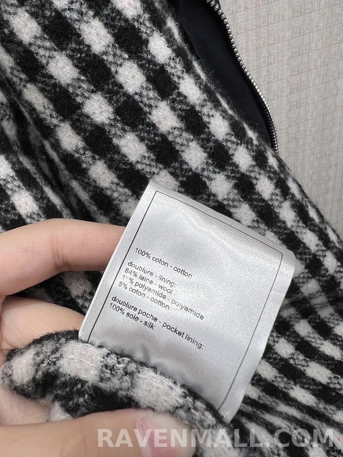 샤넬 샤넬 다이아몬드 퀼팅 카라 자켓 상세 이미지
