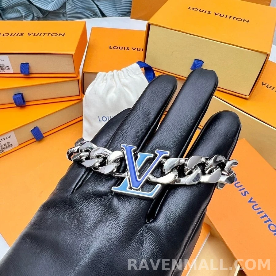 루이비통 루이비통 이니셜 LV 체인 팔찌 상세 이미지