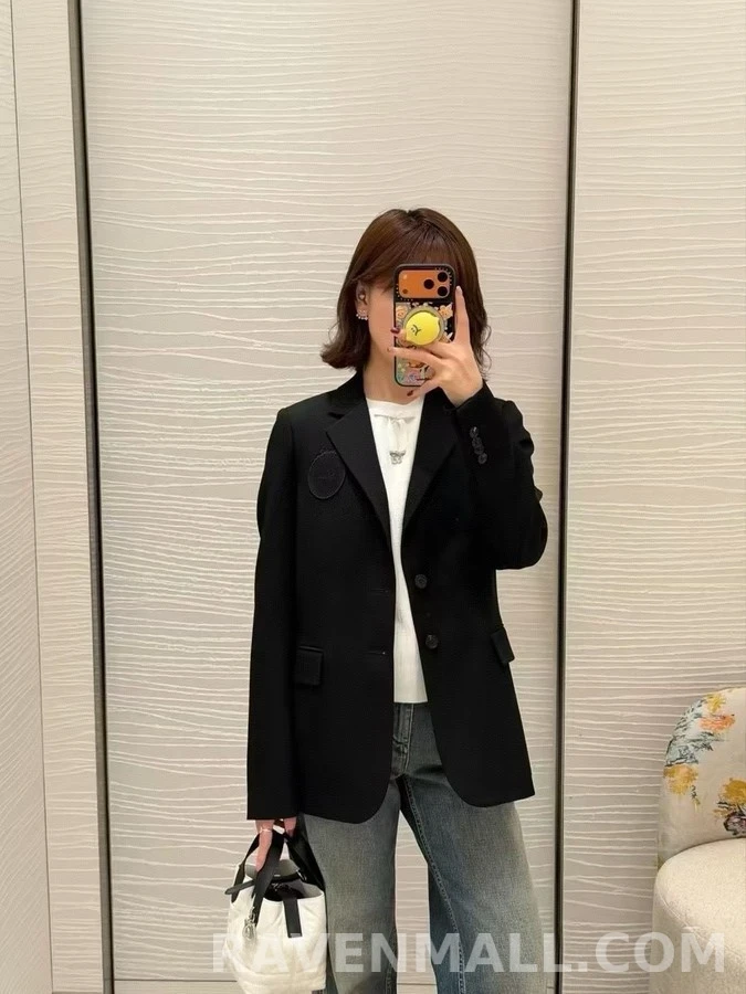 디올 디올 엠블럼 블레이저 상세 이미지