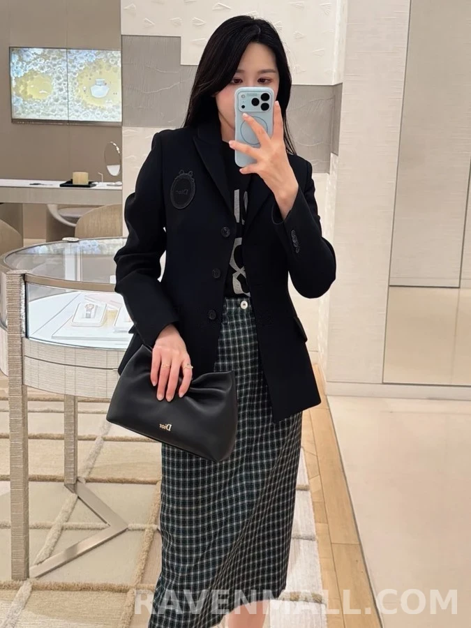 디올 디올 엠블럼 블레이저 상세 이미지