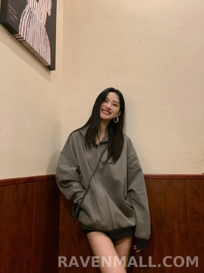 발렌시아가 발렌시아가 양면 후드 집업 상세 이미지