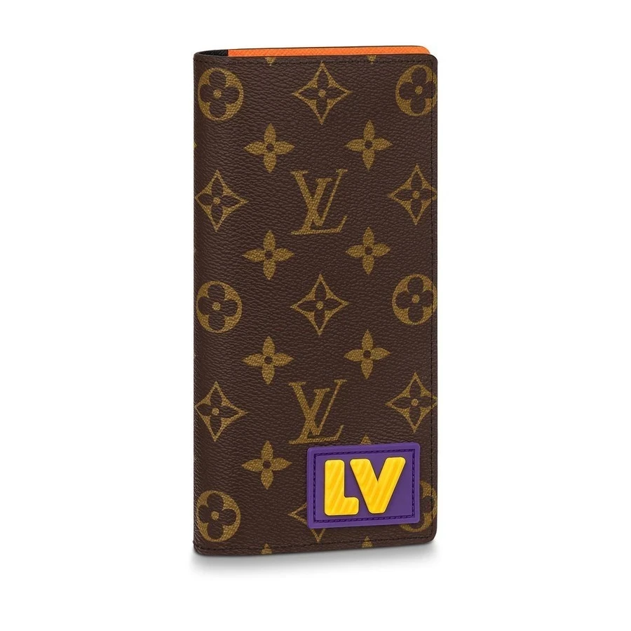 루이비통 루이비통 LV 러버 패치 모노그램 브라짜 월릿 상세 이미지