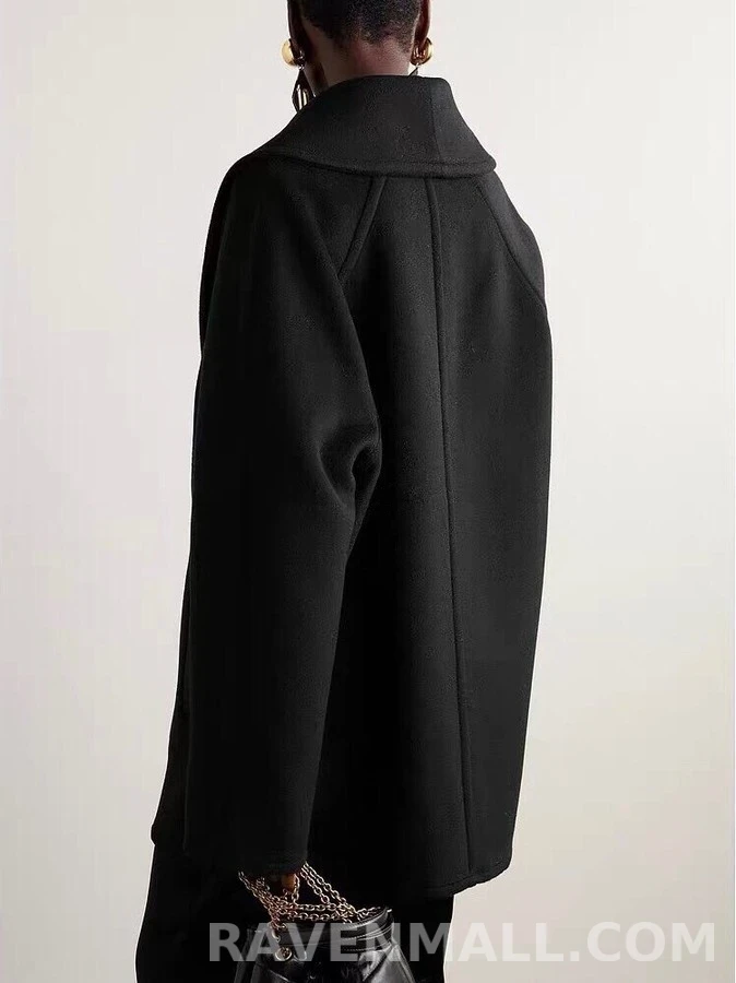 생로랑 세인트로랑 더블 브레스트 코트 상세 이미지