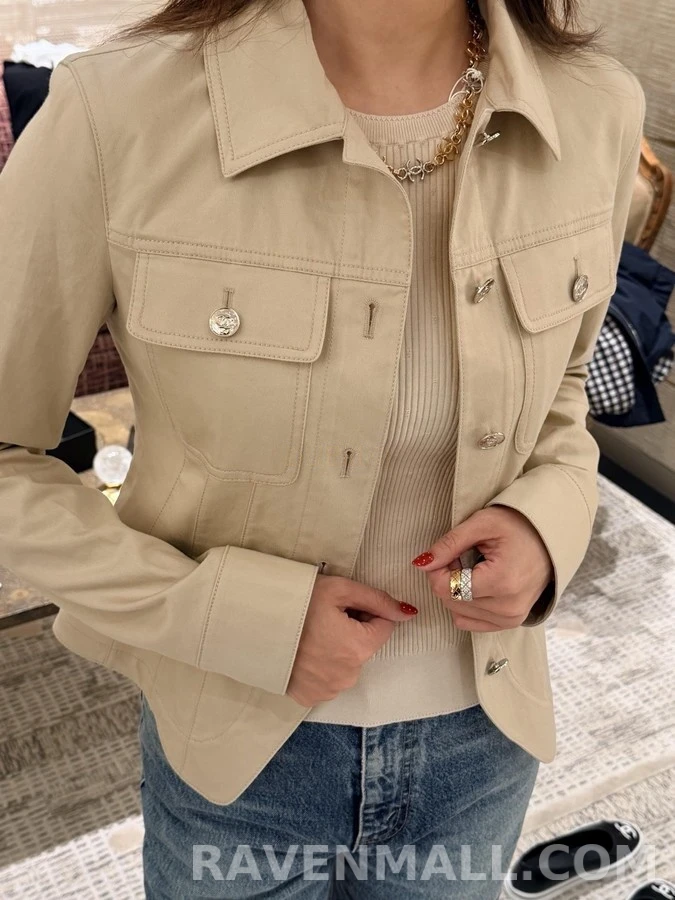 샤넬 샤넬 포켓 카라 자켓 상세 이미지
