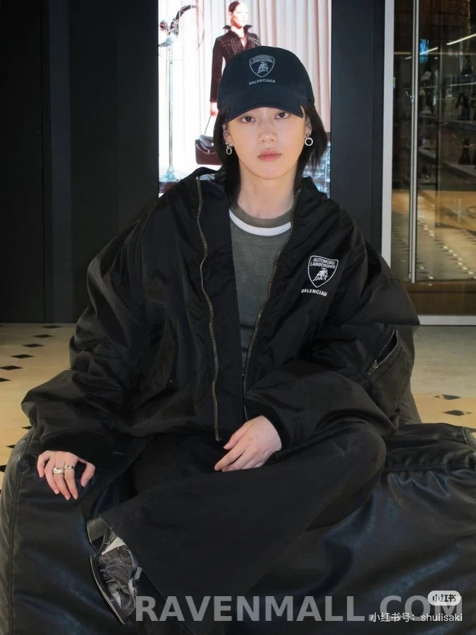 발렌시아가 발렌시아가 람보르기니 콜라보 플라이트 자켓 상세 이미지