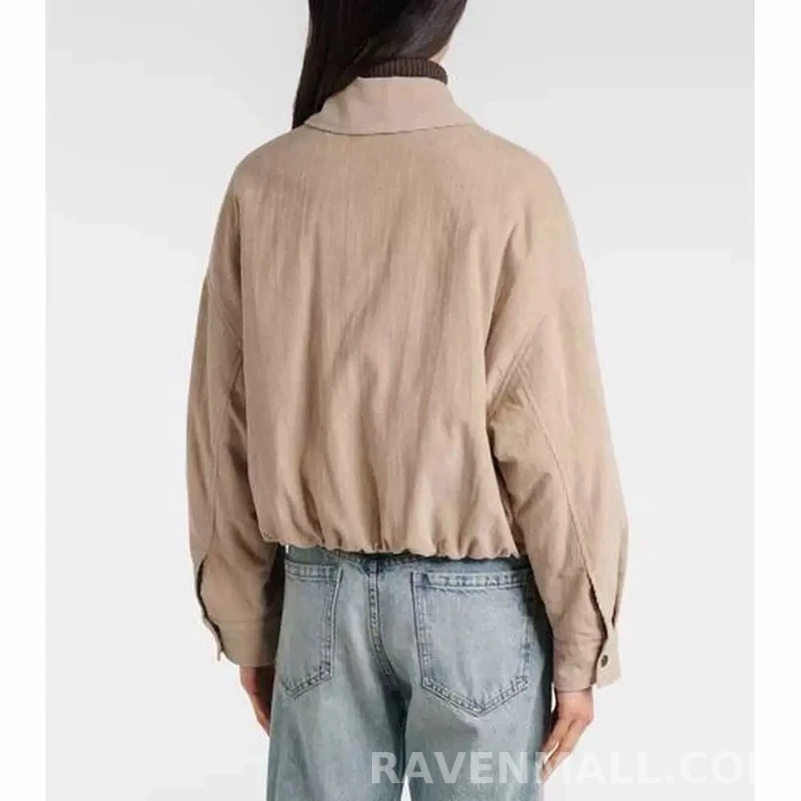 브루넬로 쿠치넬리 브루넬로 쿠치넬리 코듀로이 드로스트링 자켓 상세 이미지