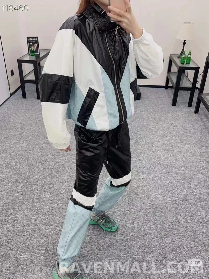 루이비통 루이비통 컬러블록 모노그램 집업 자켓 상세 이미지