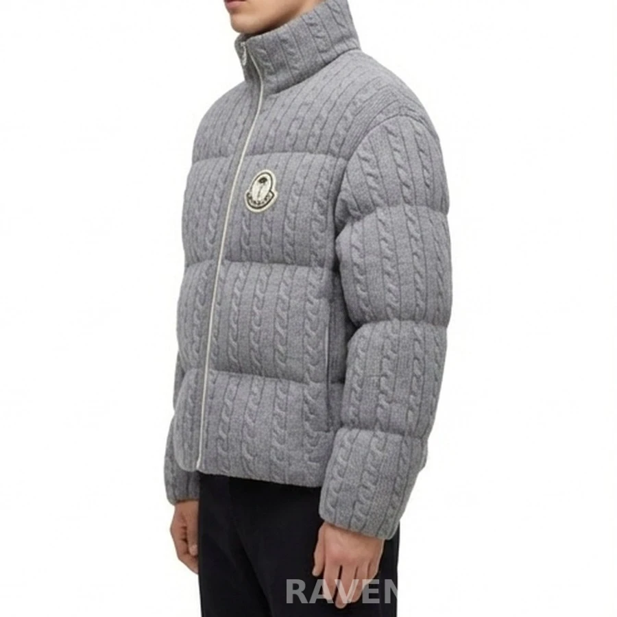 몽클레어 몽클레어 아스트루 울 케이블 다운 자켓 상세 이미지