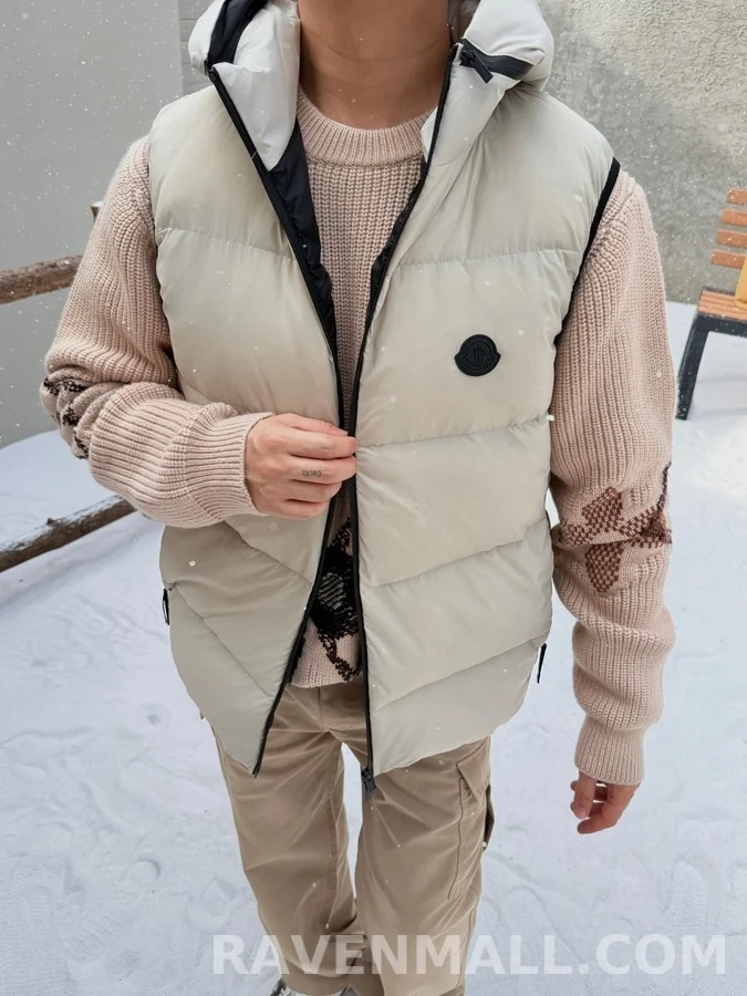 몽클레어 몽클레어 후드 패딩 베스트 상세 이미지