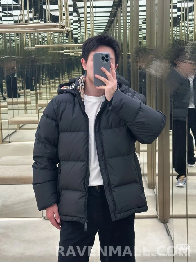 버버리 버버리 가역 후드 패딩 재킷 상세 이미지